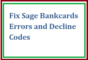 Sage Bankcards